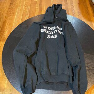 Hoodie - World's Greatest Dad - Gildan - 2XL - Black